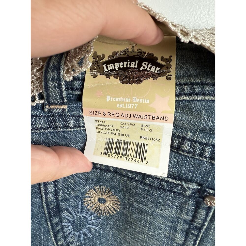 NEW Girls Imperial Star Jeans Size 8 - Picture 4 of 10